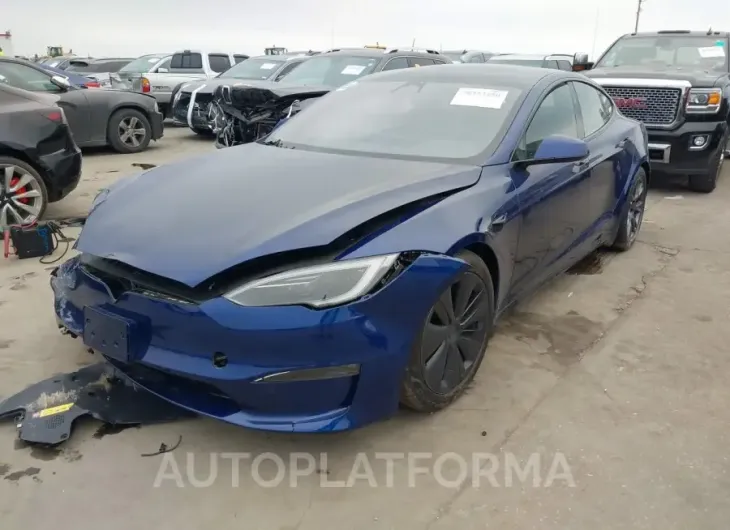 TESLA MODEL S 2023 vin 5YJSA1E69PF525806 from auto auction Iaai