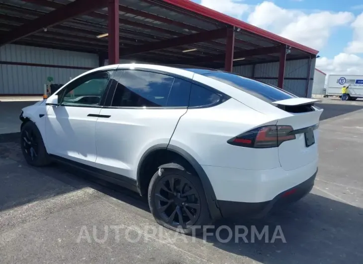 TESLA MODEL X 2024 vin 7SAXCBE55RF438648 from auto auction Iaai