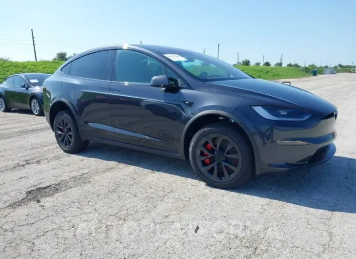 TESLA MODEL X 2024 vin 7SAXCBE66RF447500 from auto auction Iaai