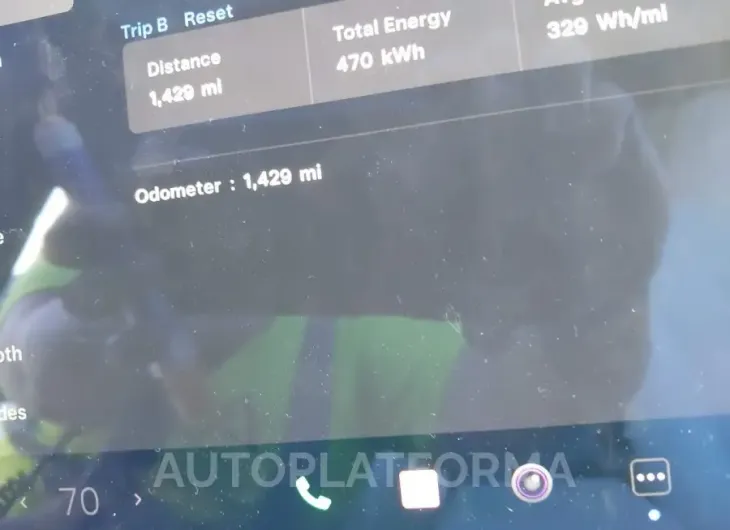 TESLA MODEL X 2024 vin 7SAXCDE5XRF446546 from auto auction Iaai