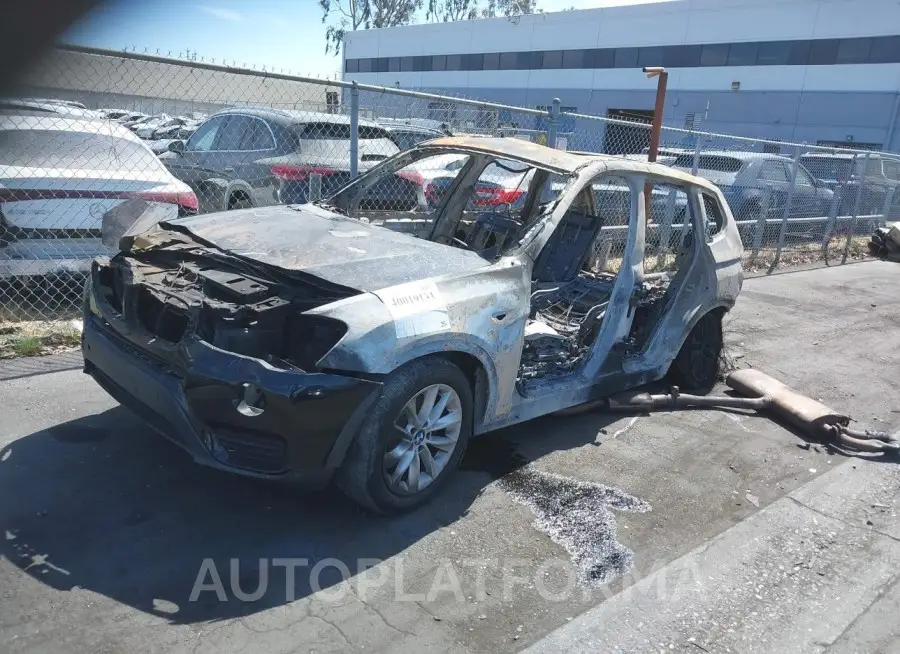 BMW X3 2017 vin 5UXWX9C52H0T06130 from auto auction Iaai