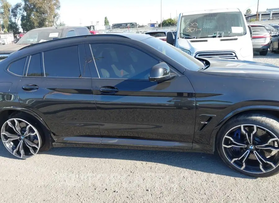 BMW X4 M 2020 vin 5YMUJ0C09LLU67308 from auto auction Iaai