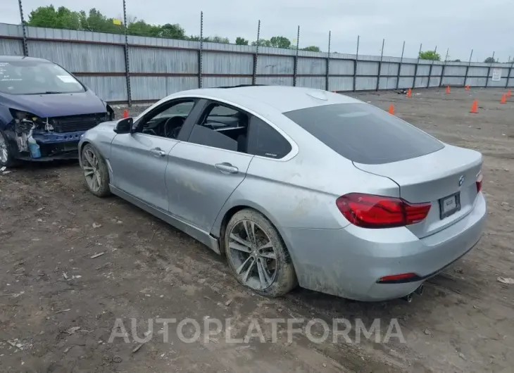 BMW 430I GRAN COUPE 2020 vin WBA4J1C06LBU67963 from auto auction Iaai