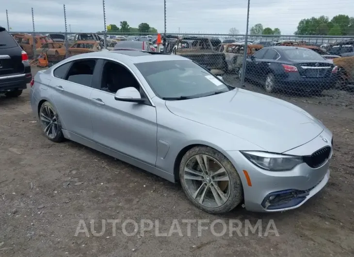 BMW 430I GRAN COUPE 2020 vin WBA4J1C06LBU67963 from auto auction Iaai