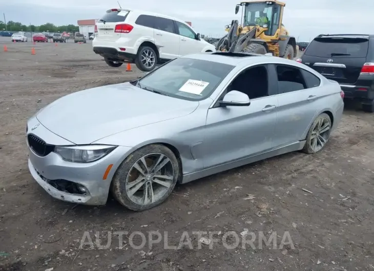 BMW 430I GRAN COUPE 2020 vin WBA4J1C06LBU67963 from auto auction Iaai