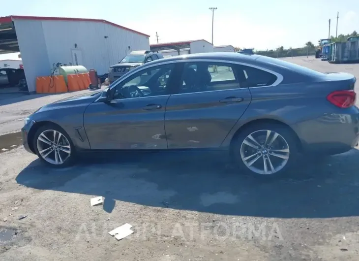 BMW 440I GRAN COUPE 2019 vin WBA4J5C53KBM66352 from auto auction Iaai