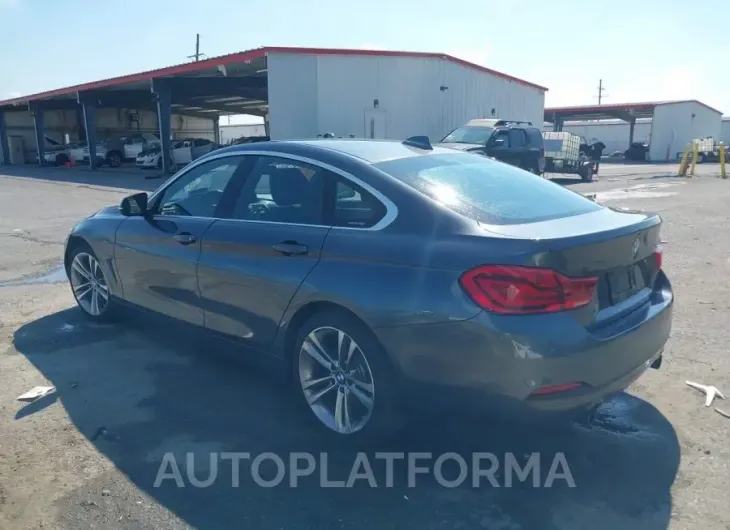 BMW 440I GRAN COUPE 2019 vin WBA4J5C53KBM66352 from auto auction Iaai