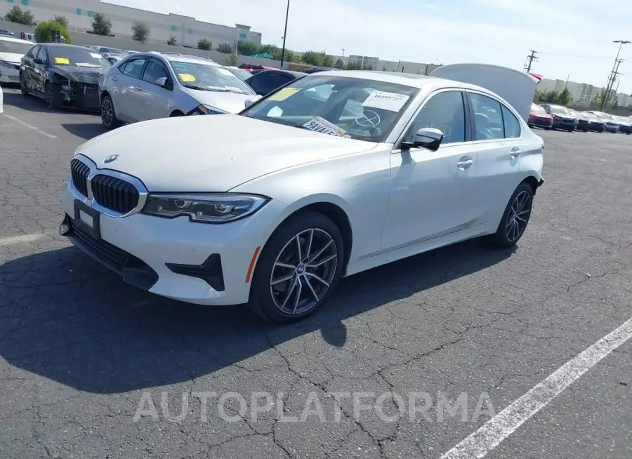 BMW 330I 2019 vin WBA5R1C55KAJ98352 from auto auction Iaai