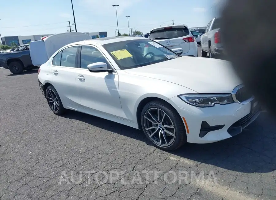 BMW 330I 2019 vin WBA5R1C55KAJ98352 from auto auction Iaai