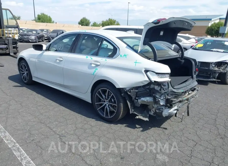 BMW 330I 2019 vin WBA5R1C55KAJ98352 from auto auction Iaai