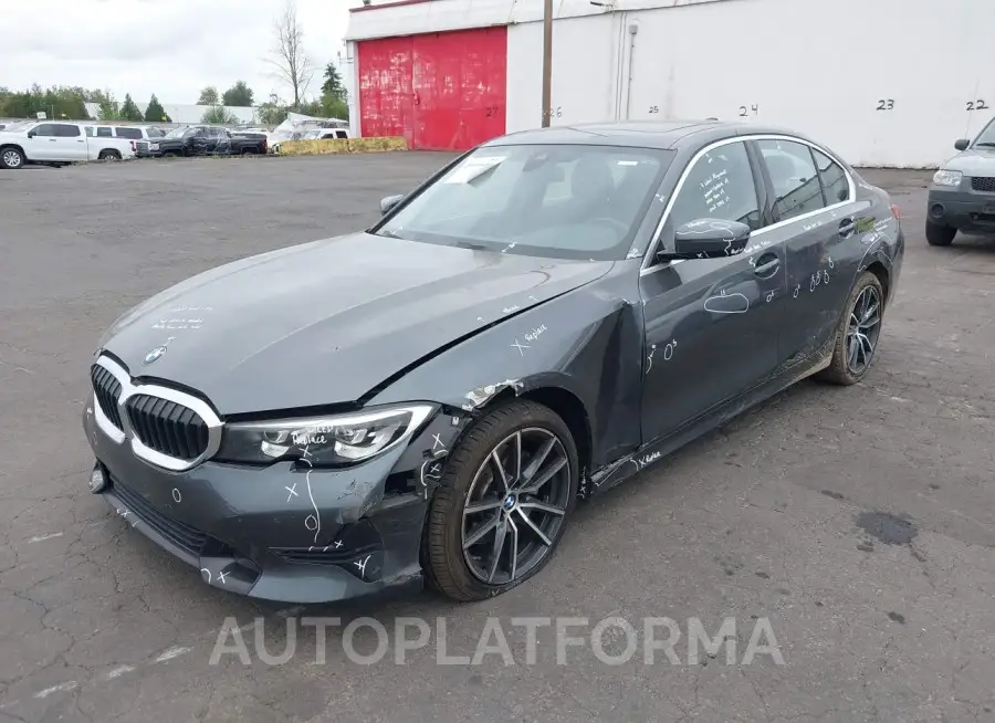 BMW 330I 2019 vin WBA5R1C57KAK06466 from auto auction Iaai