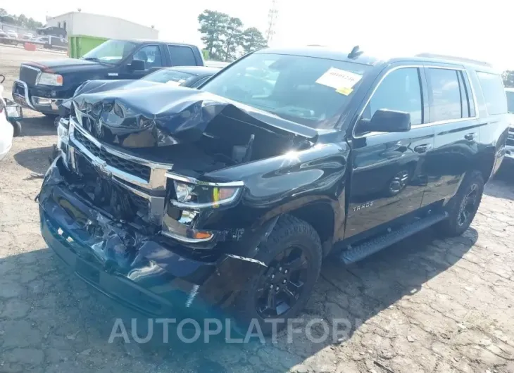 CHEVROLET TAHOE 2020 vin 1GNSCAKC9LR301001 from auto auction Iaai