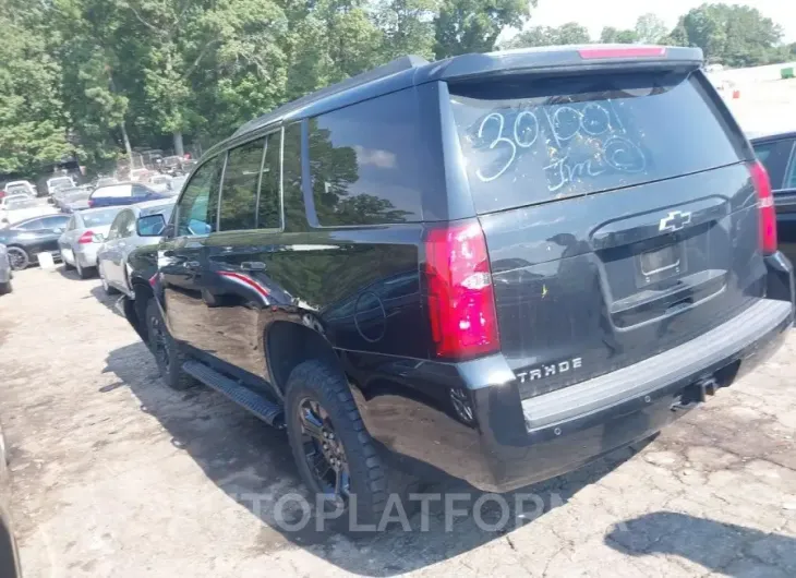 CHEVROLET TAHOE 2020 vin 1GNSCAKC9LR301001 from auto auction Iaai