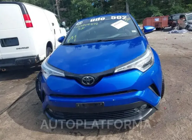 TOYOTA C-HR 2018 vin JTNKHMBX2J1001256 from auto auction Iaai