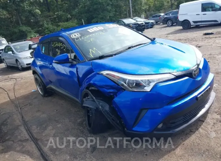 TOYOTA C-HR 2018 vin JTNKHMBX2J1001256 from auto auction Iaai