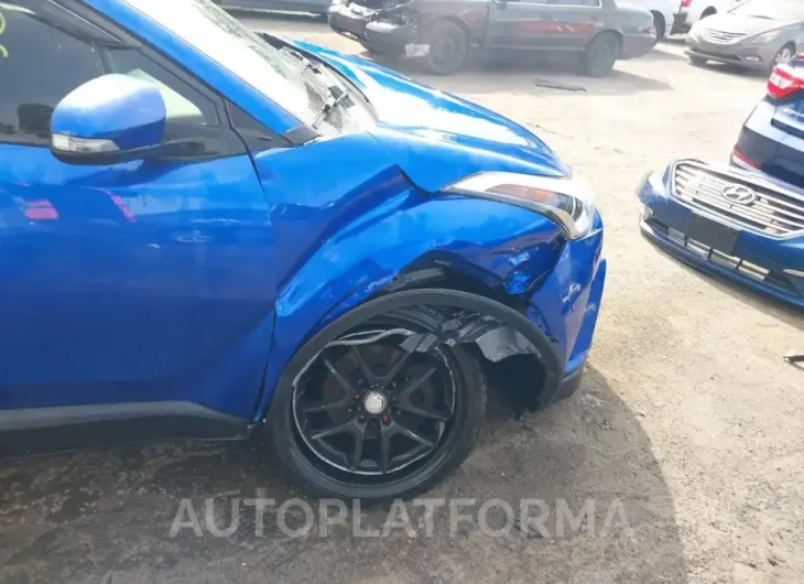 TOYOTA C-HR 2018 vin JTNKHMBX2J1001256 from auto auction Iaai