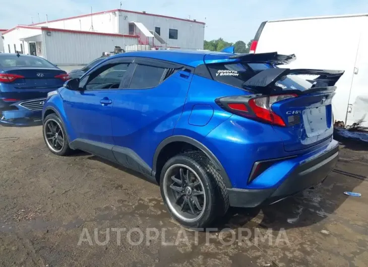 TOYOTA C-HR 2018 vin JTNKHMBX2J1001256 from auto auction Iaai