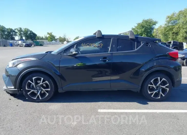 TOYOTA C-HR 2019 vin JTNKHMBX7K1027451 from auto auction Iaai