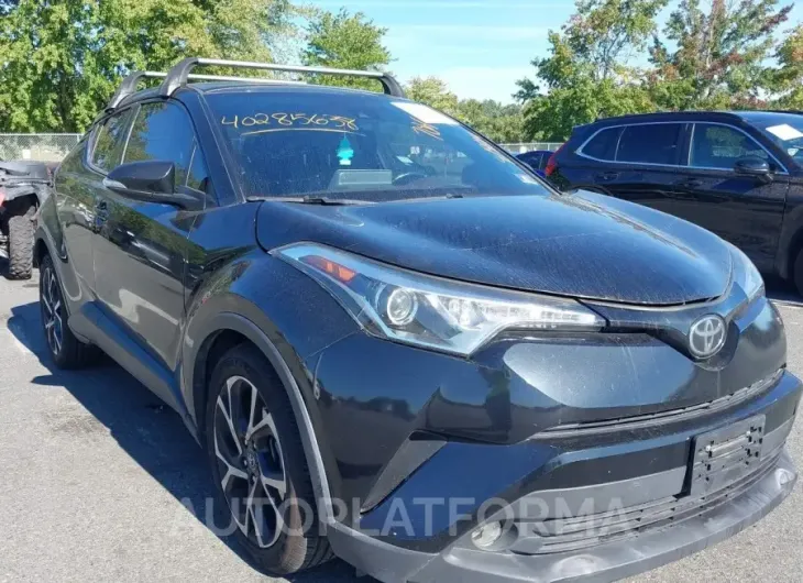 TOYOTA C-HR 2019 vin JTNKHMBX7K1027451 from auto auction Iaai