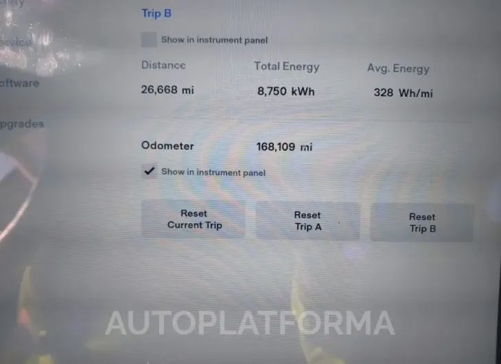 TESLA MODEL S 2016 vin 5YJSA1E2XGF127789 from auto auction Iaai