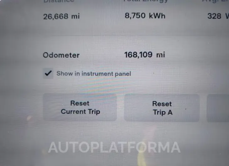 TESLA MODEL S 2016 vin 5YJSA1E2XGF127789 from auto auction Iaai