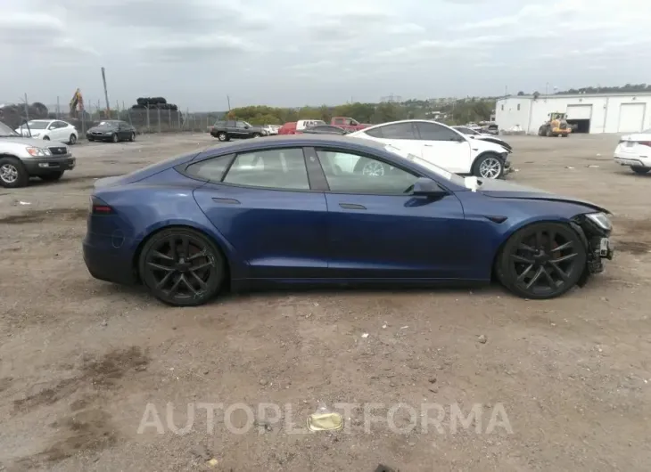 TESLA MODEL S 2022 vin 5YJSA1E58NF492656 from auto auction Iaai