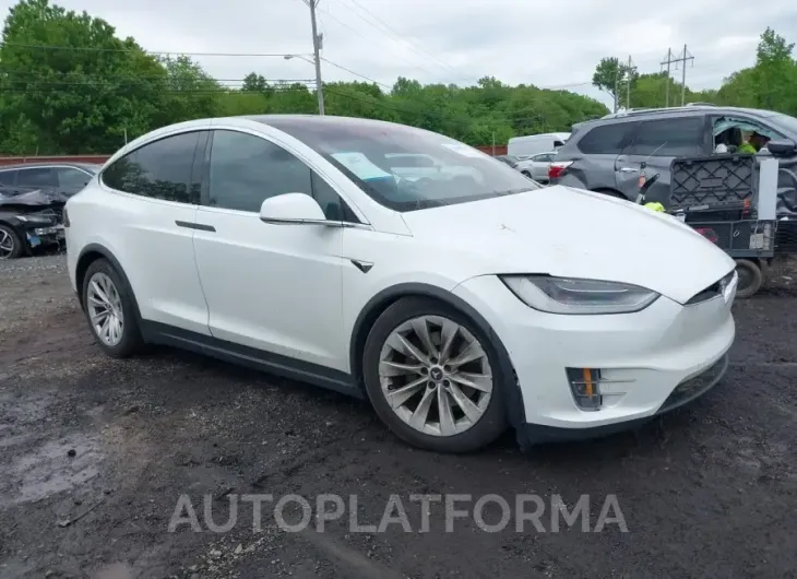 TESLA MODEL X 2020 vin 5YJXCAE27LF237757 from auto auction Iaai