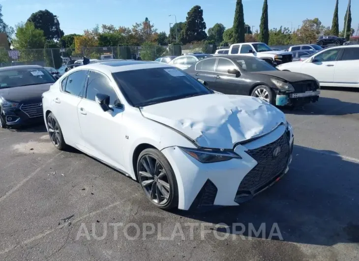 LEXUS IS 2023 vin JTHGZ1B23P5069639 from auto auction Iaai