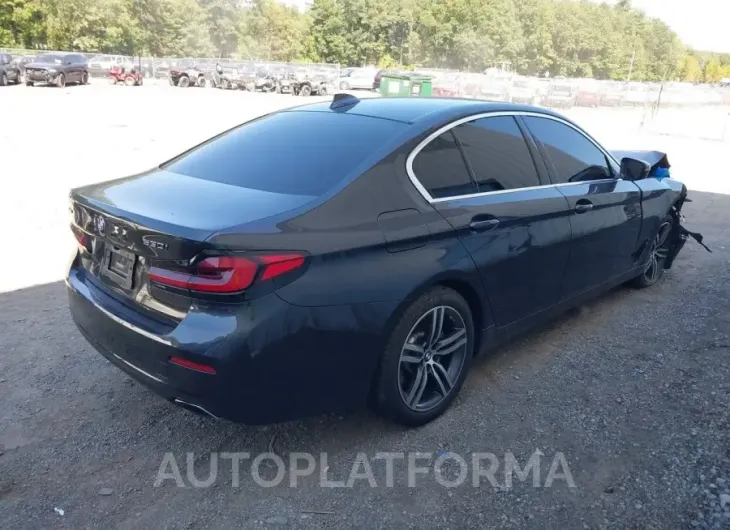 BMW 530I 2021 vin WBA13BJ00MCF86192 from auto auction Iaai