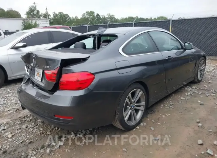 BMW 428I 2016 vin WBA3N7C56GK227641 from auto auction Iaai