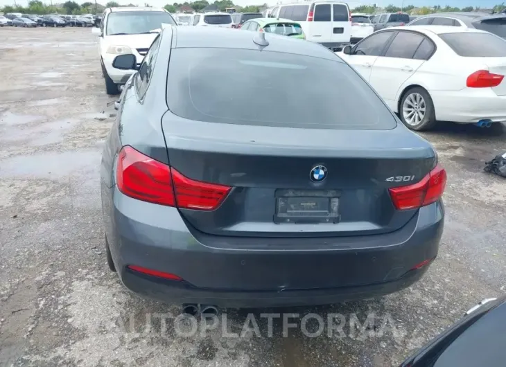 BMW 430I GRAN COUPE 2018 vin WBA4J1C57JBM10843 from auto auction Iaai