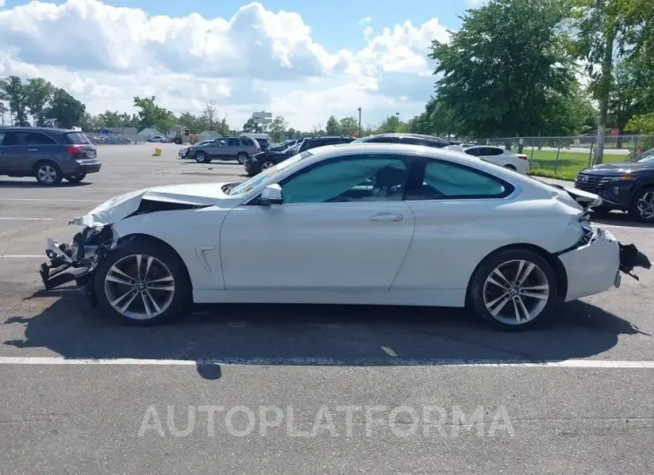 BMW 430I 2019 vin WBA4W5C59KAE51039 from auto auction Iaai