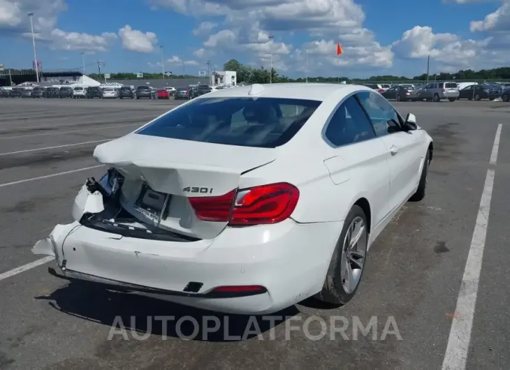 BMW 430I 2019 vin WBA4W5C59KAE51039 from auto auction Iaai