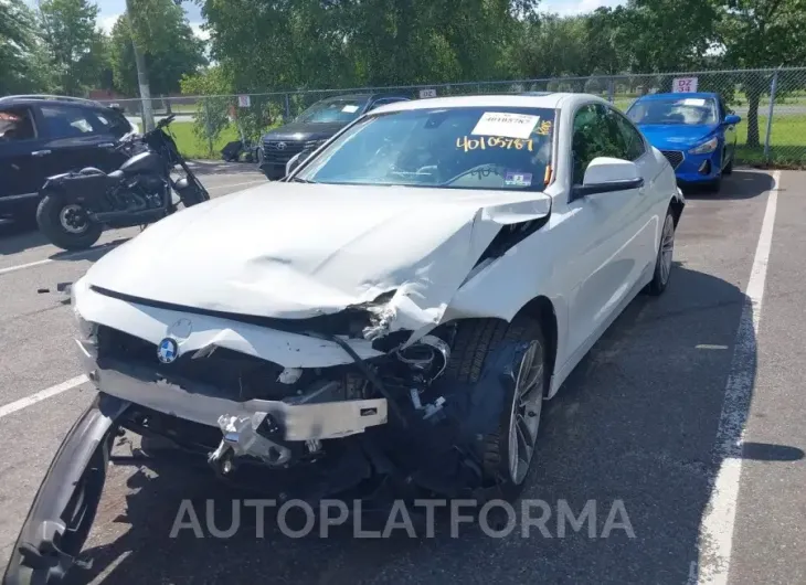 BMW 430I 2019 vin WBA4W5C59KAE51039 from auto auction Iaai