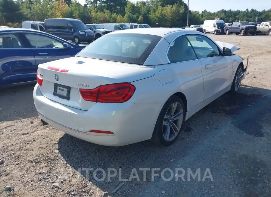 BMW 430I 2018 vin WBA4Z3C52JEC57651 from auto auction Iaai