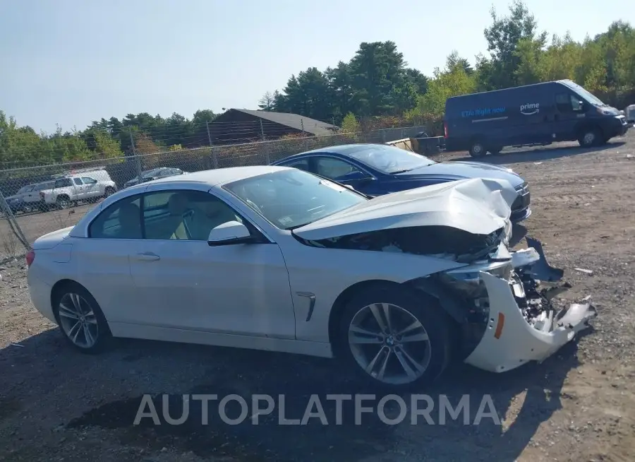 BMW 430I 2018 vin WBA4Z3C52JEC57651 from auto auction Iaai