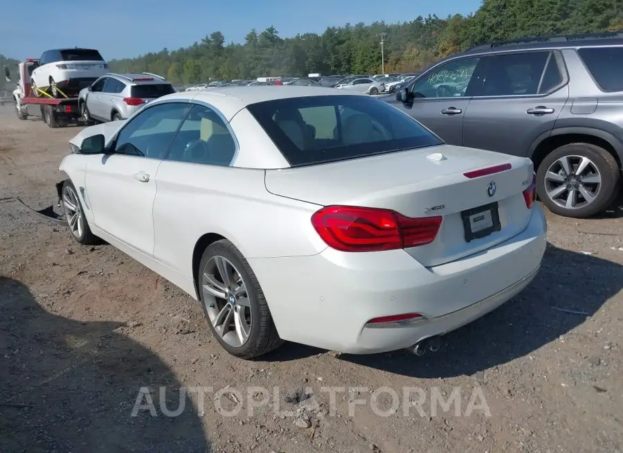 BMW 430I 2018 vin WBA4Z3C52JEC57651 from auto auction Iaai