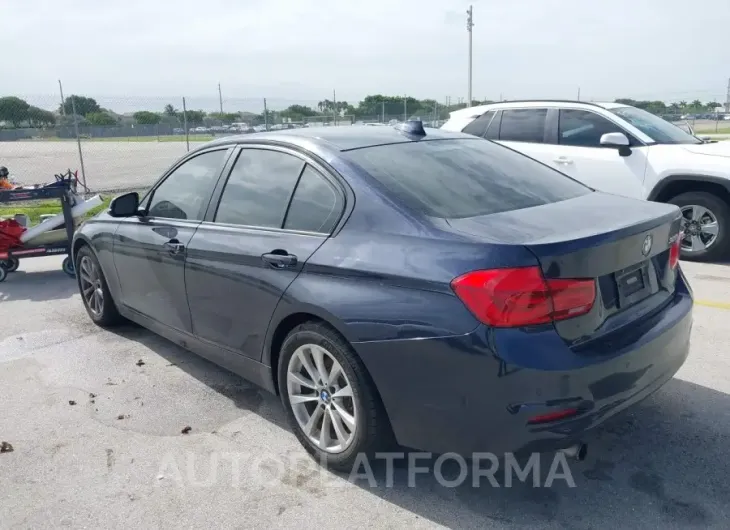 BMW 320I 2016 vin WBA8E1G56GNT36578 from auto auction Iaai