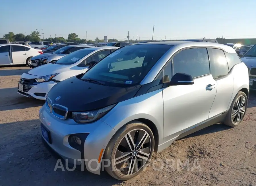 BMW I3 2015 vin WBY1Z4C50FV502963 from auto auction Iaai