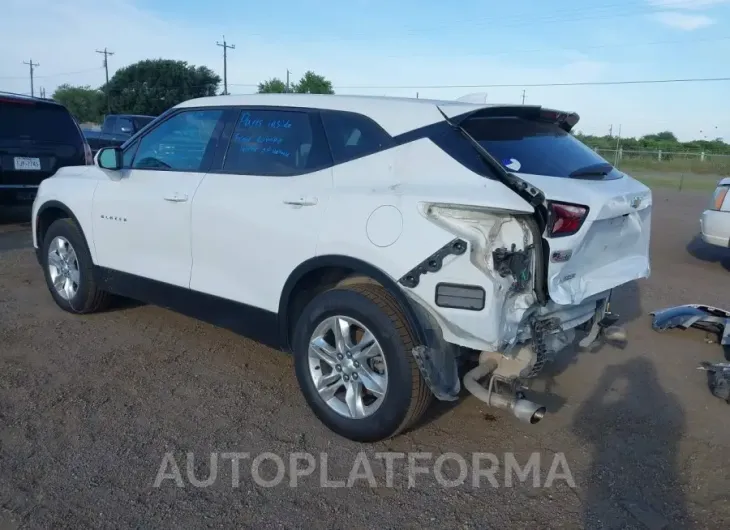 CHEVROLET BLAZER 2021 vin 3GNKBBRA7MS524374 from auto auction Iaai