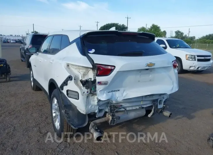 CHEVROLET BLAZER 2021 vin 3GNKBBRA7MS524374 from auto auction Iaai