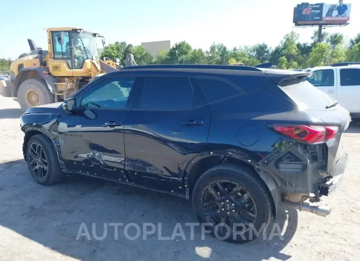 CHEVROLET BLAZER 2021 vin 3GNKBDRS8MS534027 from auto auction Iaai