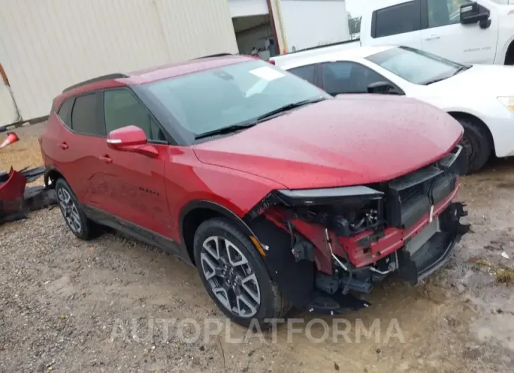 CHEVROLET BLAZER 2023 vin 3GNKBERS3PS216567 from auto auction Iaai