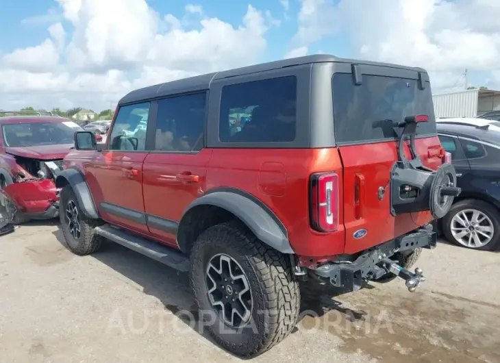 FORD BRONCO 2022 vin 1FMEE5DP2NLB63939 from auto auction Iaai