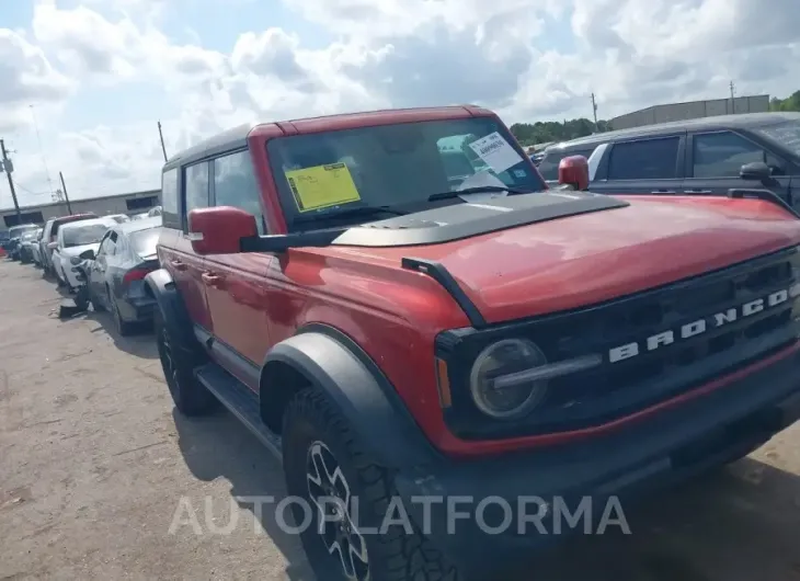 FORD BRONCO 2022 vin 1FMEE5DP2NLB63939 from auto auction Iaai