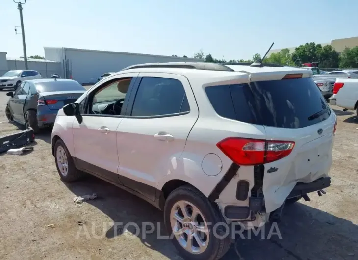 FORD ECOSPORT 2021 vin MAJ3S2GE6MC398295 from auto auction Iaai