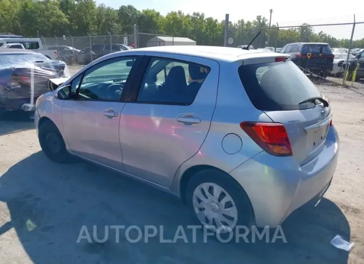 TOYOTA YARIS 2015 vin VNKKTUD35FA043531 from auto auction Iaai