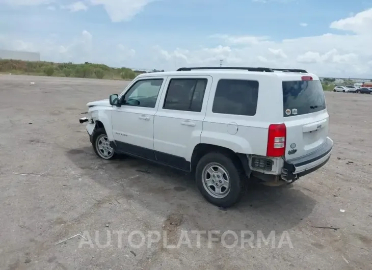 JEEP PATRIOT 2016 vin 1C4NJPBB9GD575145 from auto auction Iaai