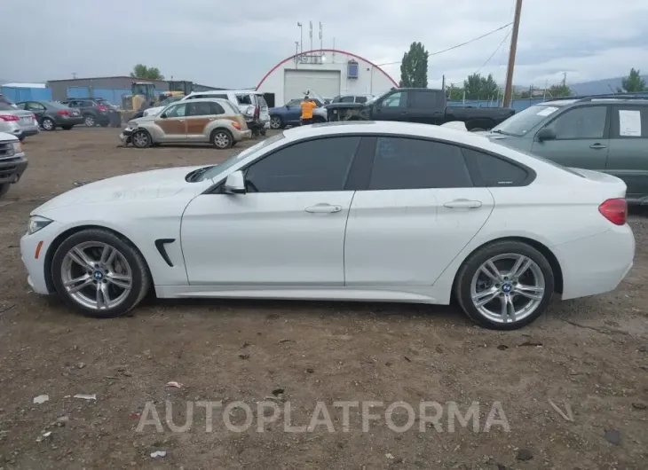 BMW 430I GRAN COUPE 2019 vin WBA4J1C55KBM12012 from auto auction Iaai