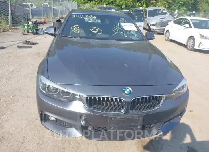 BMW 4 SERIES 2019 vin WBA4J3C50KBL05249 from auto auction Iaai